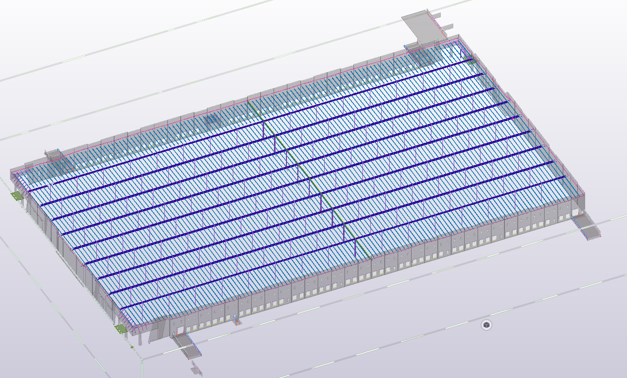 Camelback 303 steel detailing model