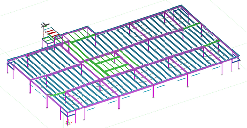 CSA steel detailing model